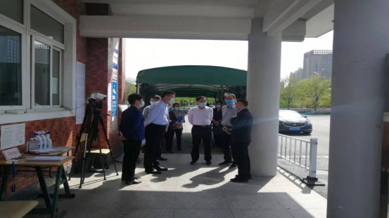 省教育厅张庚家副厅长一行来澳门十大网络平台督导检查疫情防控工作