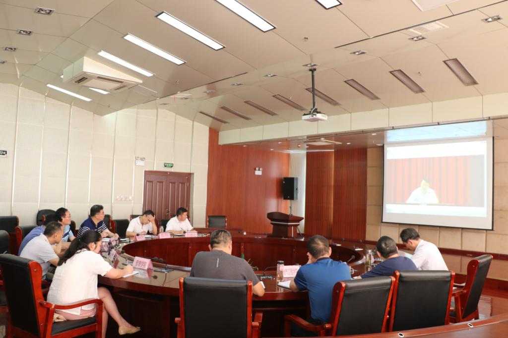 澳门十大网络参加全省就业工作视频会议